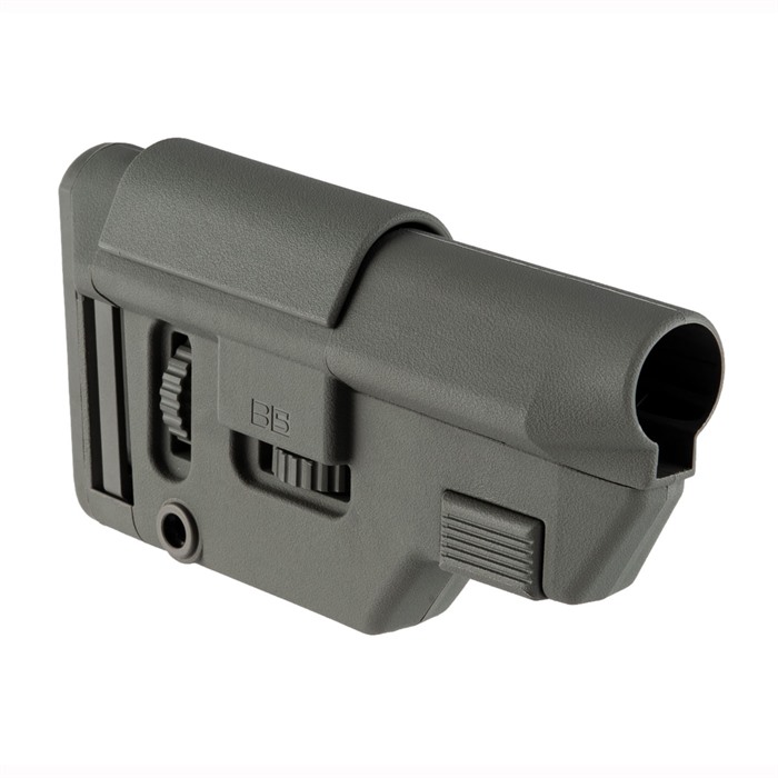 B5 Systems Collapsible Precision Stock Foliage Green Mil-Spec Polymer AR .308