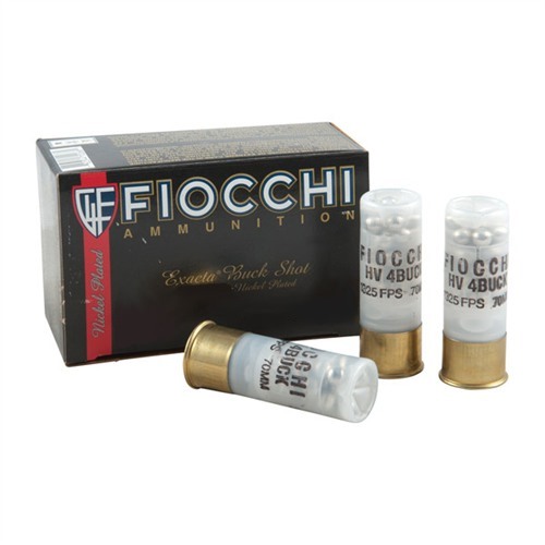 Fiocchi Exacta Buckshot 12 Gauge Buckshot 00 Buck 10 Rounds