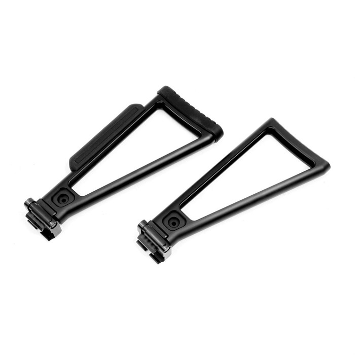 A3 Tactical Hinge Triangle Folding Stock AR-15 with Cheek Rest Buttpad 9in