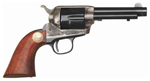 Cimarron Firearms P Model Jr .38 Special 4.75 inch 6 Rounds Case Colored Blued