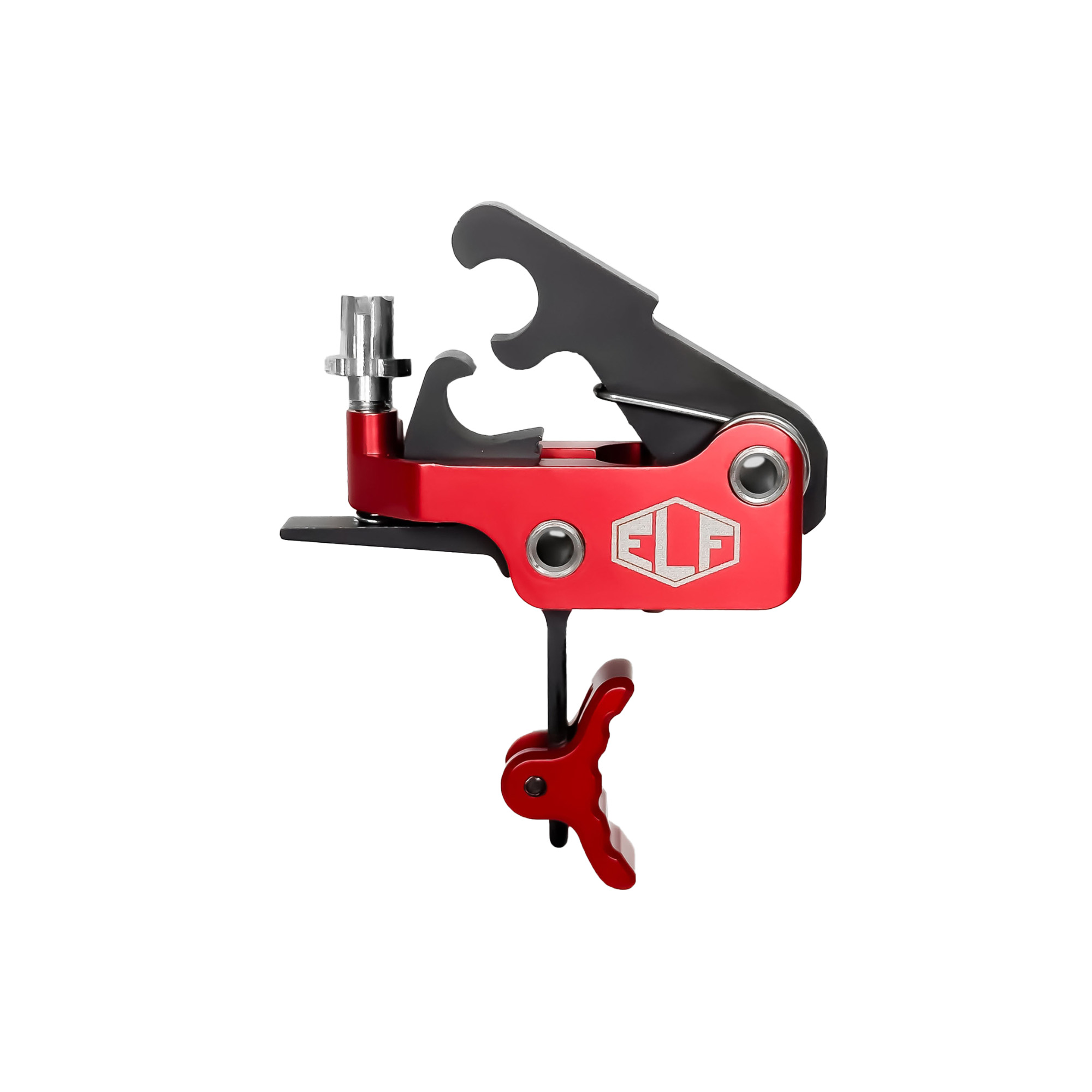 Elftmann SE Trigger LP Curved FA Red for AR-15