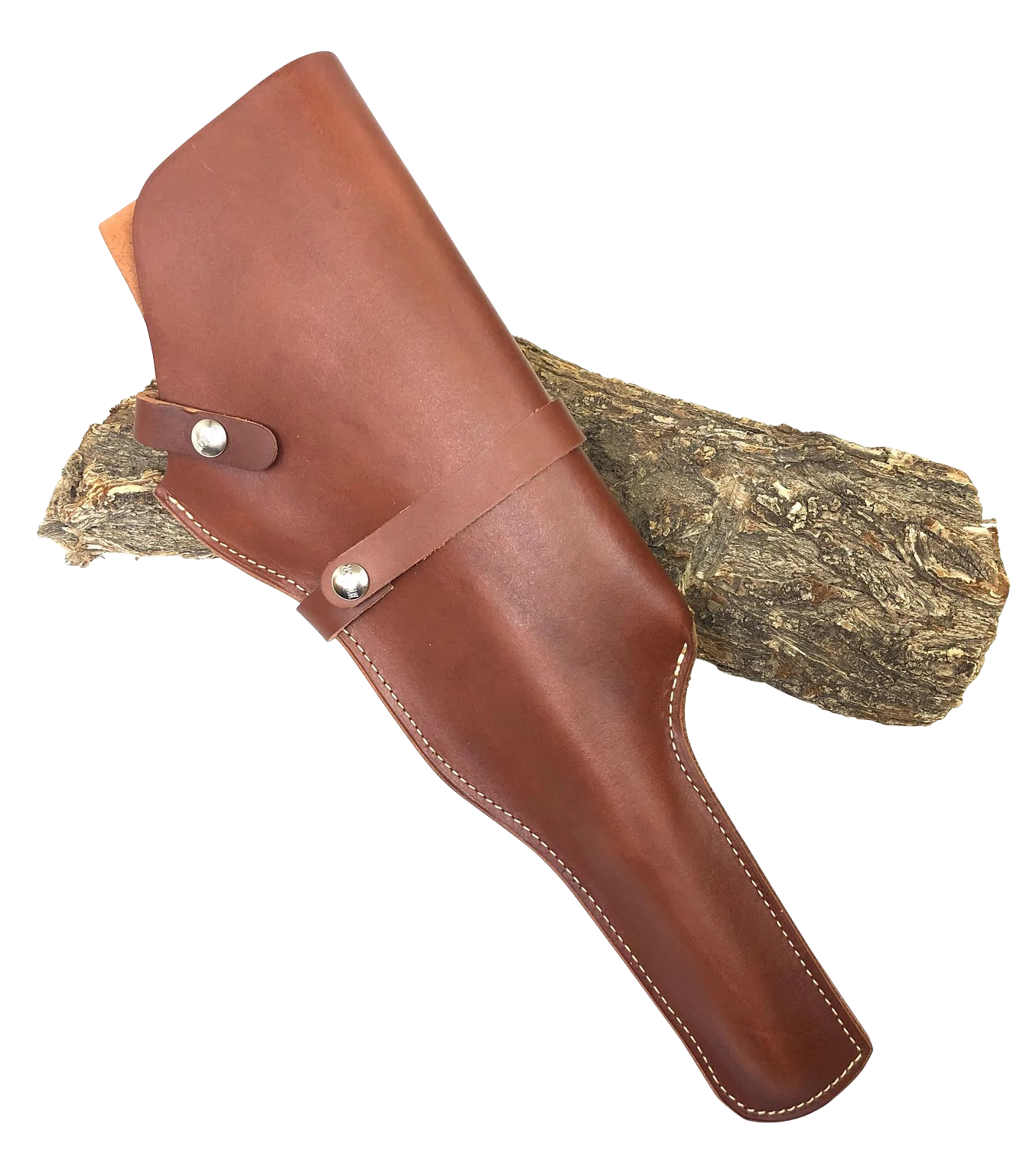 Hunter Company 065-876   OWB Tan Leather Belt Loop Fits Thompson Center Contender Fits 14" Barrel Right Hand