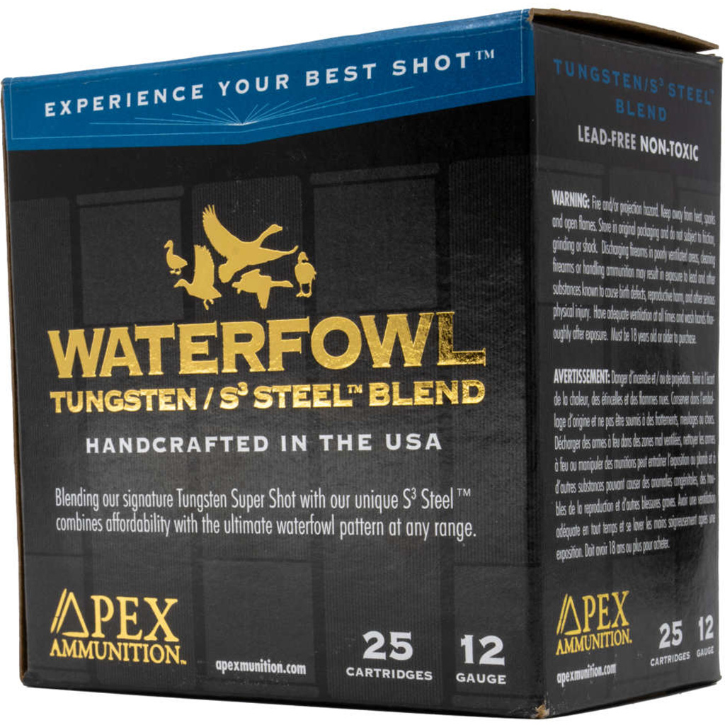 Apex Waterfowl TSS S3 12 Gauge 1-5/16 oz #4/#7.5 25 Rounds