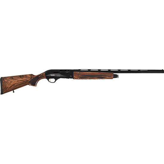 Escort HESP122805W1 Supreme  Full Size 12 Gauge Semi-Auto 3" 4+1 28" Gloss Black Vent Rib Barrel, Black Anodized Grooved Aluminum Receiver, Fixed Turkish Walnut Stock,