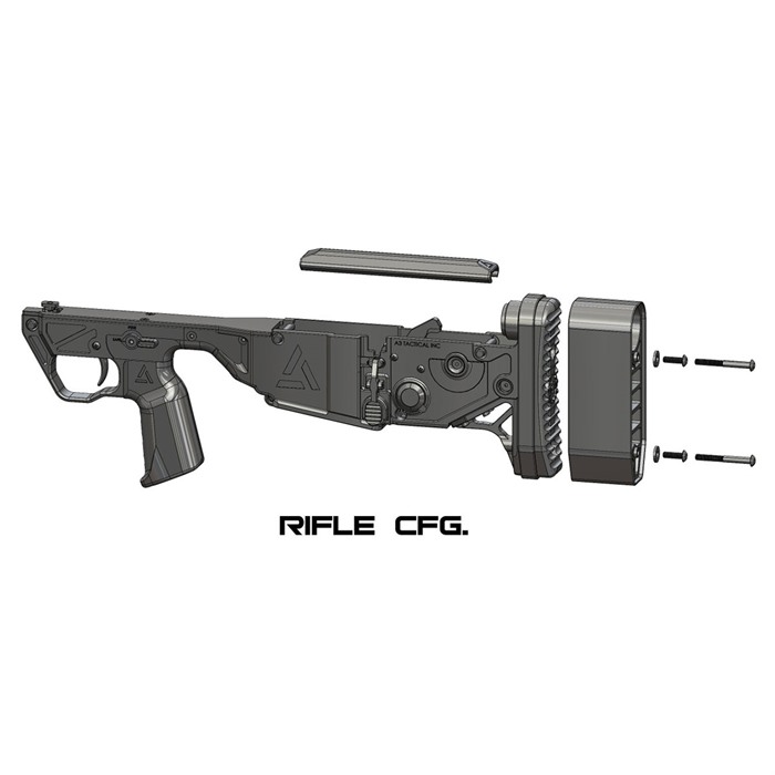 A3 Tactical Rifle Upper Receiver Triad Bullpup Chassis for BRN-180 AR-15