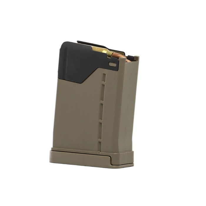 Lancer Systems L5AWM GEN2 5.56x45 NATO 5-Round Magazine Flat Dark Earth