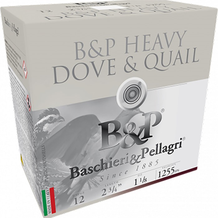 Baschieri & Pellagri 12 Gauge Steel #7 Shot 1 Ounce 250 Rounds
