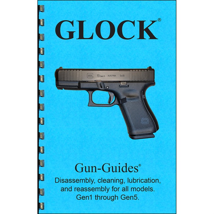 Gun-Guides Glock Gen 1 to 5 Assembly Disassembly Guide for Handgun Maintenance