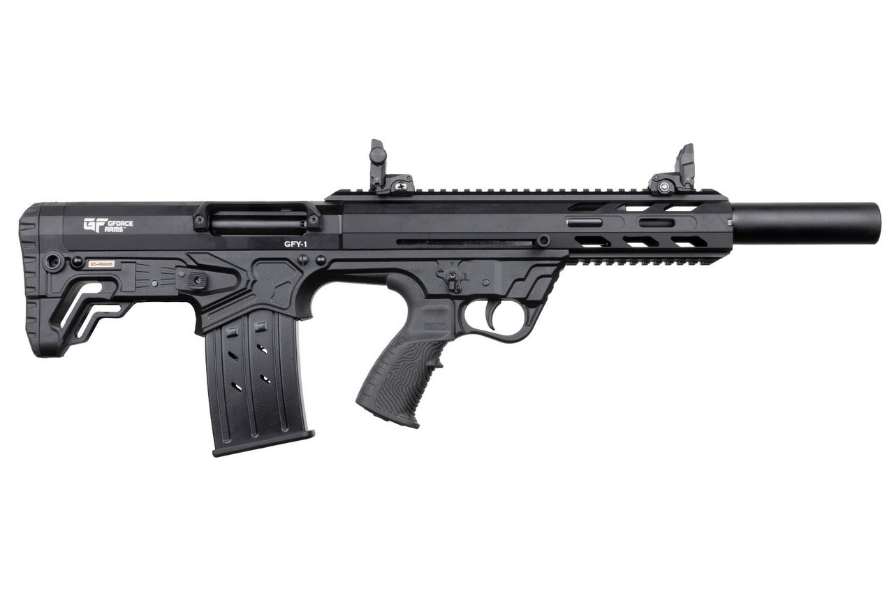 G-Force Arms GFY-1 Bullpup Shotgun 12 ga 18.5 in. Black Flip Up Sights 5 rd.