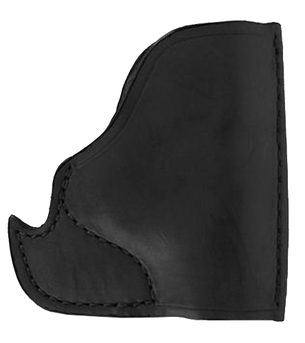 Bulldog MLBIP Inside The Pocket  Black Leather Fits Micro Pistols 22/25/380 Fits Ruger LCP/Walther PPK Ambidextrous