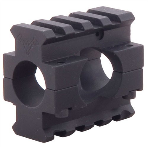 DoubleStar AR15 2 Rail Standard Gas Block Aluminum Inside Diameter Seven Fifty