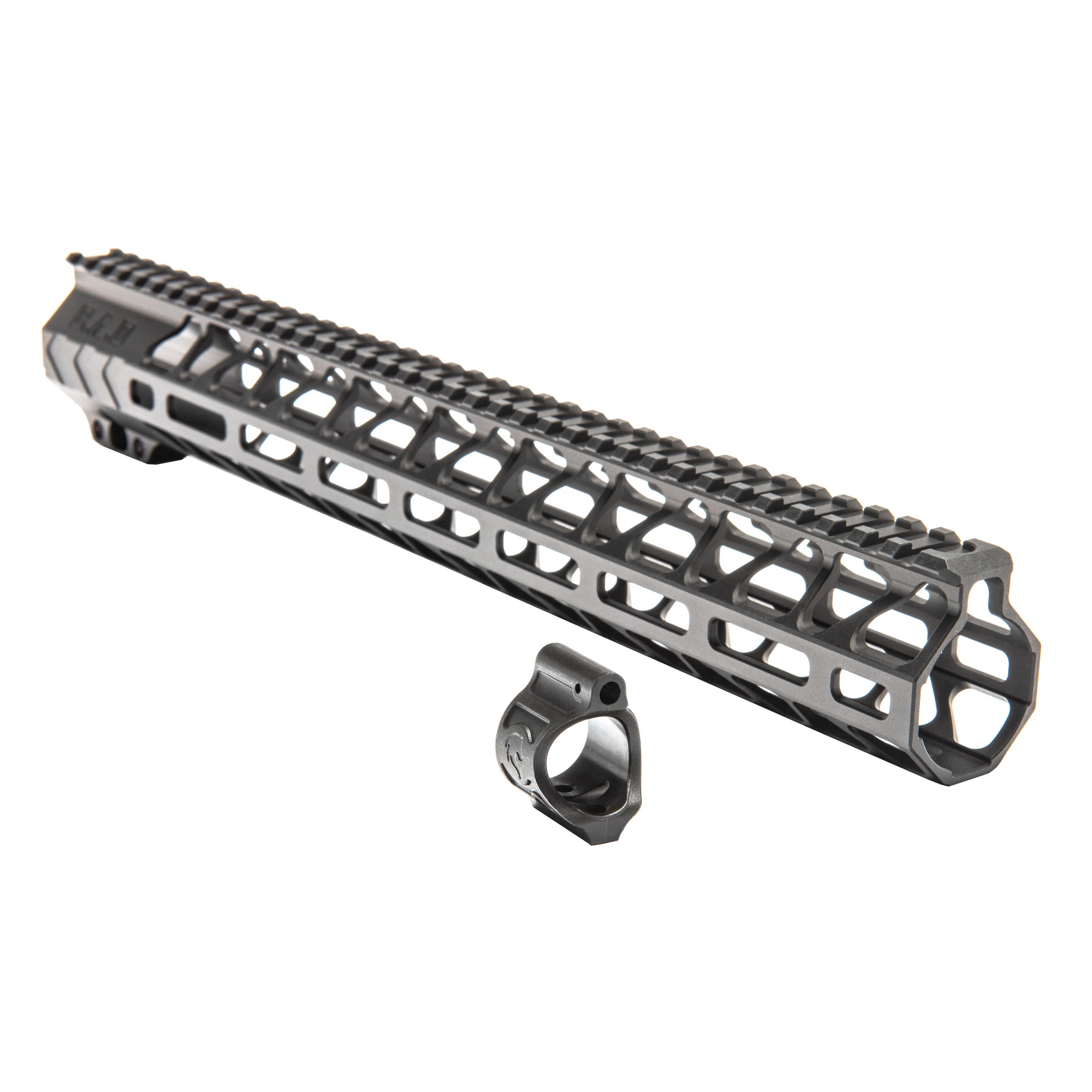Battle Arms Development Bad Wrkhs 15in Rail 750 Gas Block AR 15