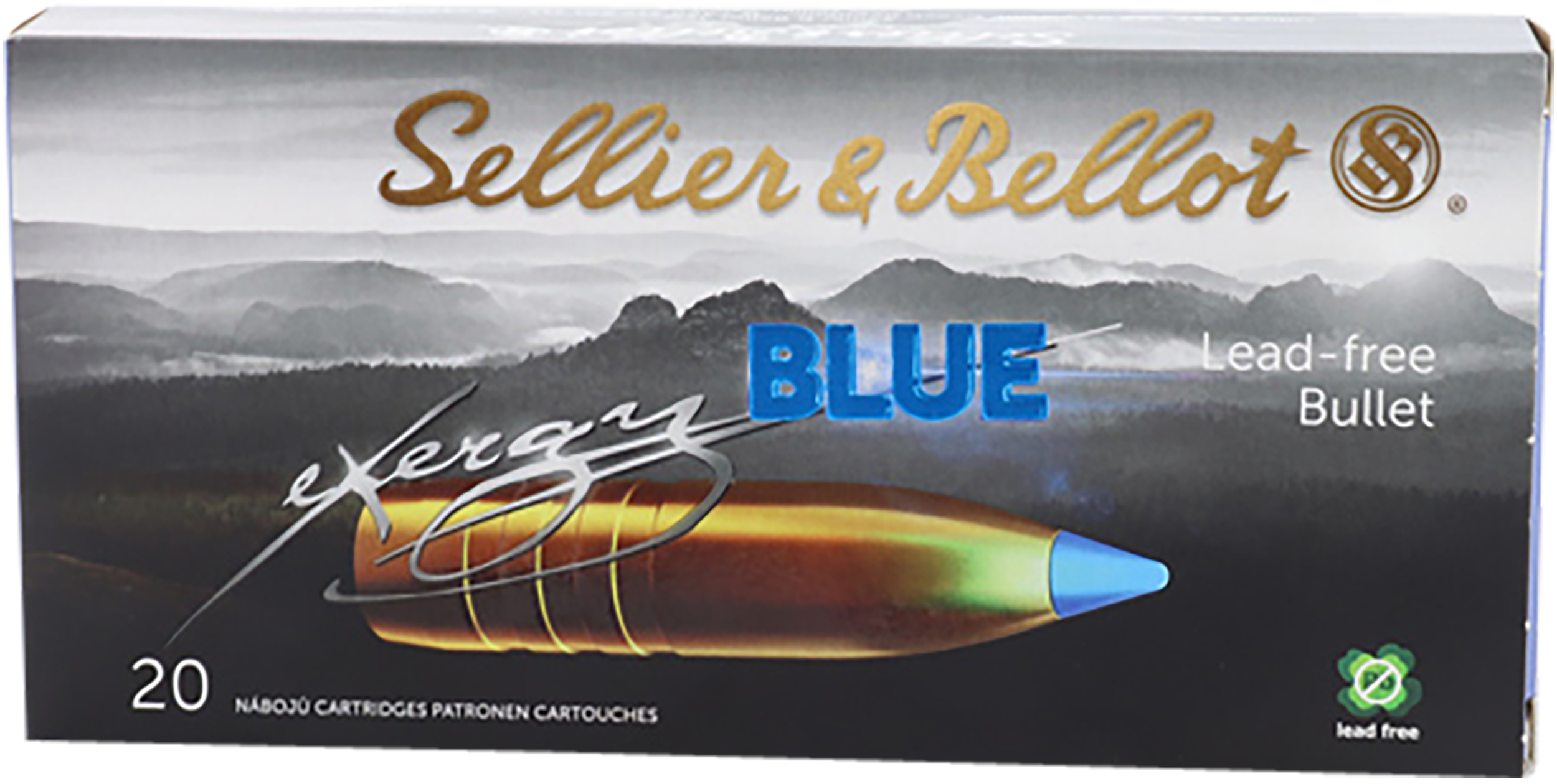 Sellier & Bellot eXergy 308 Winchester TAC-EX-Blue 110 Grain 20 Rounds