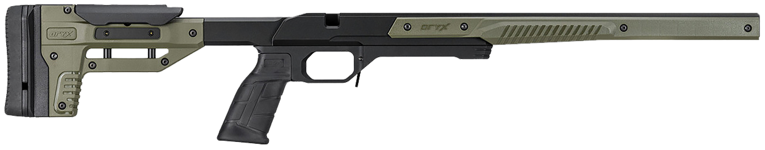 MDT Oryx Sportsman ODGreen Aluminum Stock Tikka T3 Short Action AR15 13-13.5in