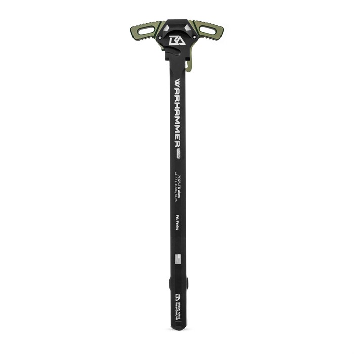 Breek Arms AR 308 WarHammer Micro Mod2 Ambidextrous Charging Handle OD Green