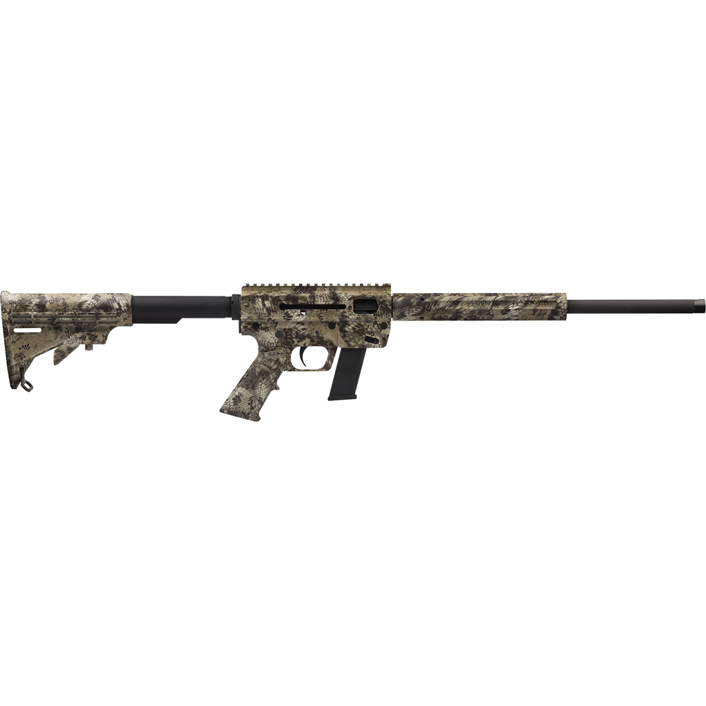 Just Right Carbines Gen 3 JRC M-Lok Rifle 9mm 17 in. Kryptek Unthreaded Glock Mag CT/NJ/MA