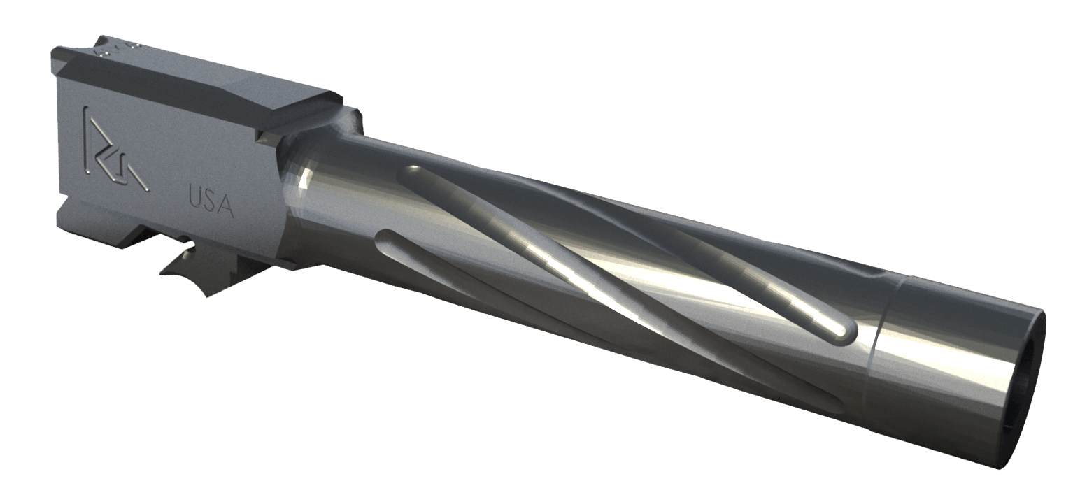 Rival Arms RA20S201B Precision V1 DropIn Barrel 9mm 3in Graphite PVD 416R for S W M P
