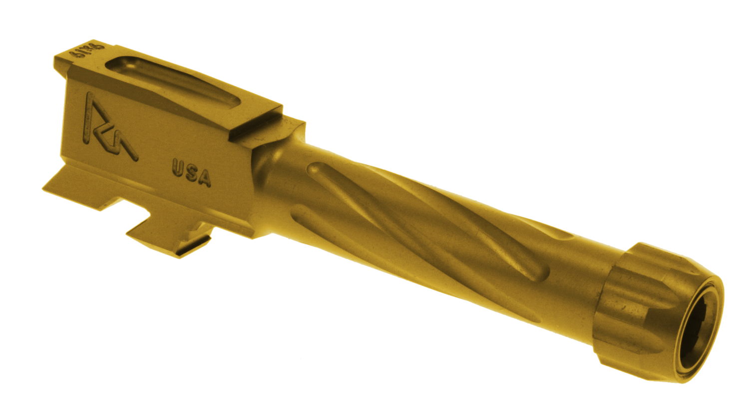Rival Arms RA20P302E Precision three point ninety inch Gold PVD Barrel Sig P320