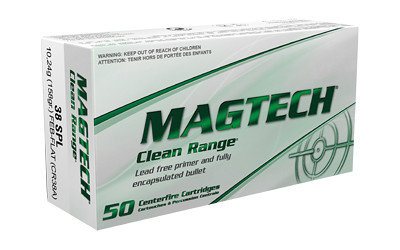 Magtech Clean Range 38 Special Fully Encapsulated 158 Grain 50 Rounds