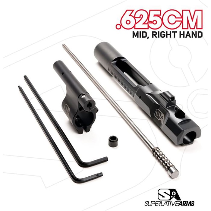 Superlative Arms Ar-15 Adjustable Piston Clamp On 0.625 Gas Block