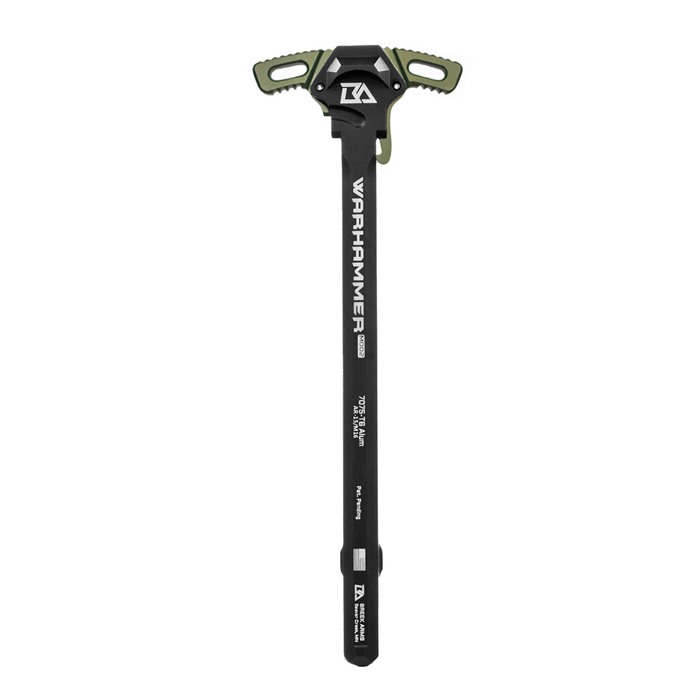 Breek Arms Ar-15 Warhammer Mod2 Ambidextrous Charging Handle Od Green