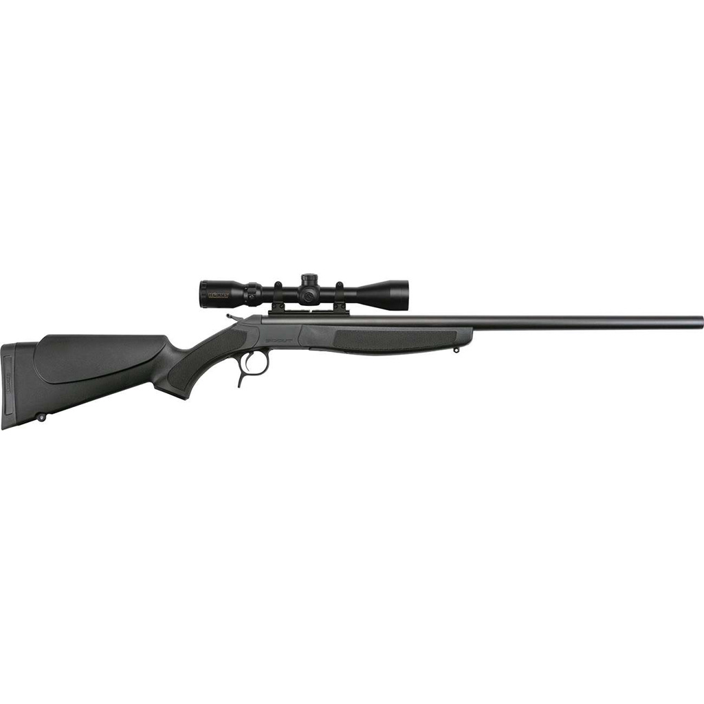 CVA Scout Compact Rifle Package 6.5 Creedmoor 20 in. Black w/ Scope