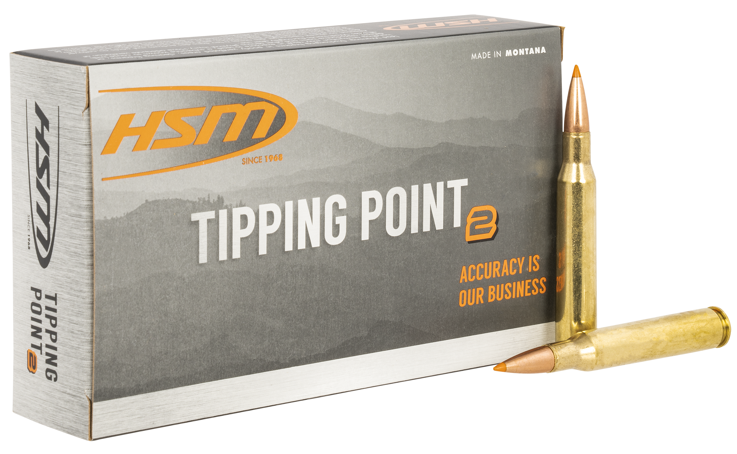HSM Tipping Point Shock Tip 280 Remington Hornady Sst 162 Grain 20 Rounds