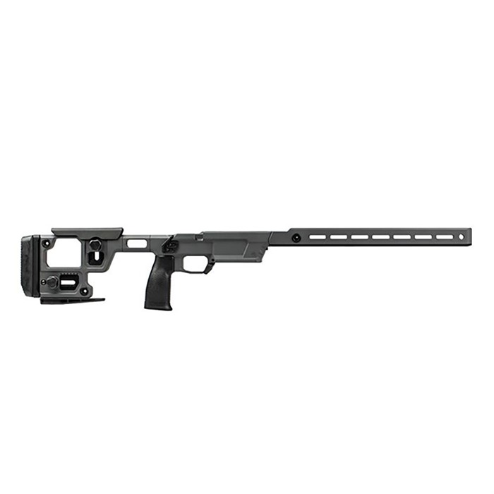 Aero Precision Solus Competition Chassis Assembly Fixed Gray Remington 700 Short Action