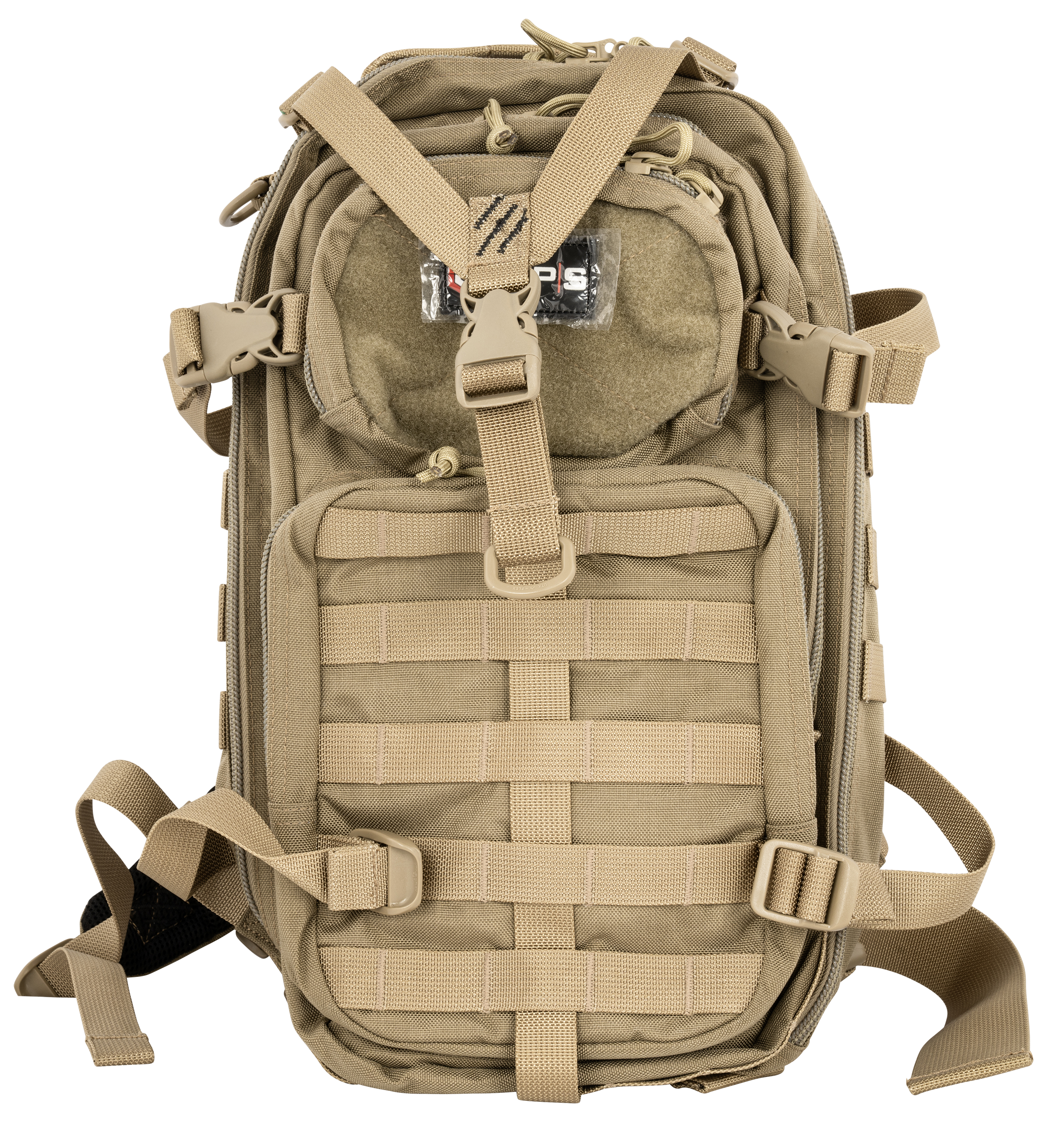 GPS Bags T1611BOB Tactical Bugout Bag Backpack Tan 600D Polyester 2 Handguns