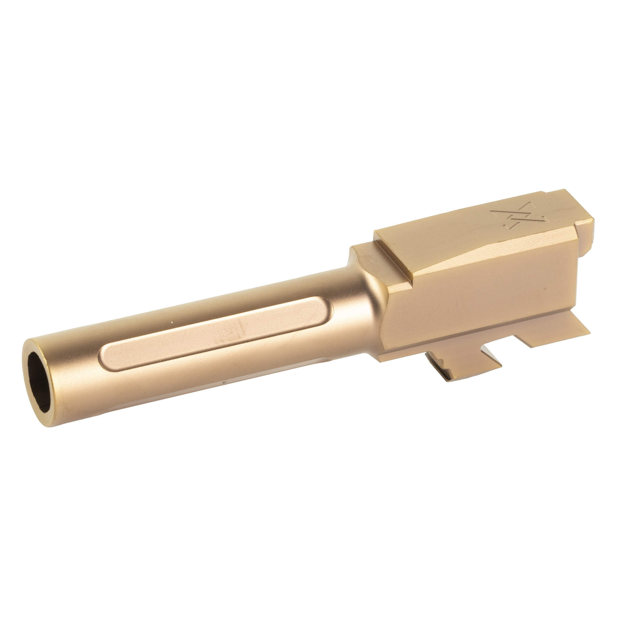 True Precision 9mm Glock 43 43X Barrel Titanium Copper Nitride Finish