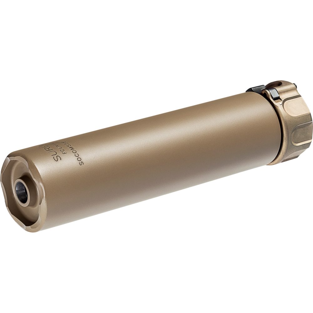 Surefire SOCOM556-SB2 Suppressor 5.56mm Short Barrel FDE