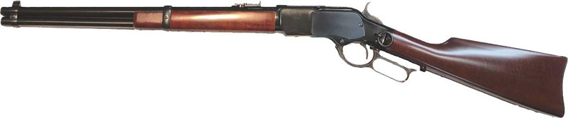 Cimarron Firearms 1873 Us Marshal Lvr 44 Remington Magnum 18 inch 12 Round Blue
