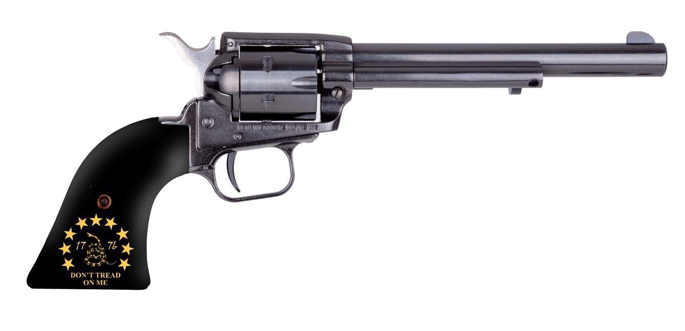 Heritage Rough Rider 22 Long Rifle 6.5 inch 6 Rounds Gold DTOM 1776