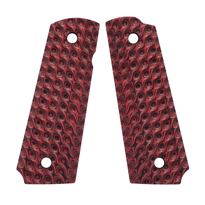 Vz Grips Hydra 1911 Government G-10 Ambidextrous Safety Black Red