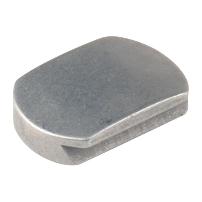 Marble Arms Stainless Steel Dovetail Slot Blank Universal Fit for Sights Silver