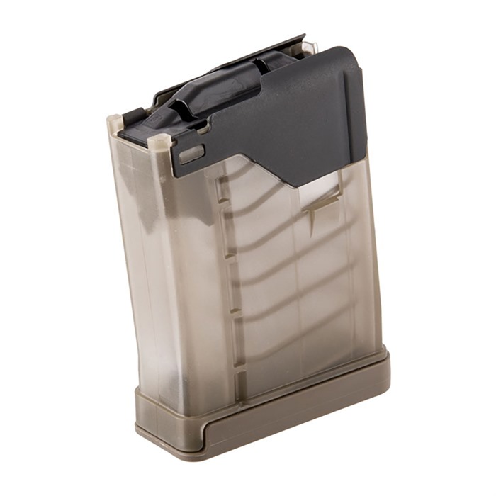 Lancer Systems L5AWM Gen2 5.56x45 NATO 5/10 Magazine Translucent Dark Earth