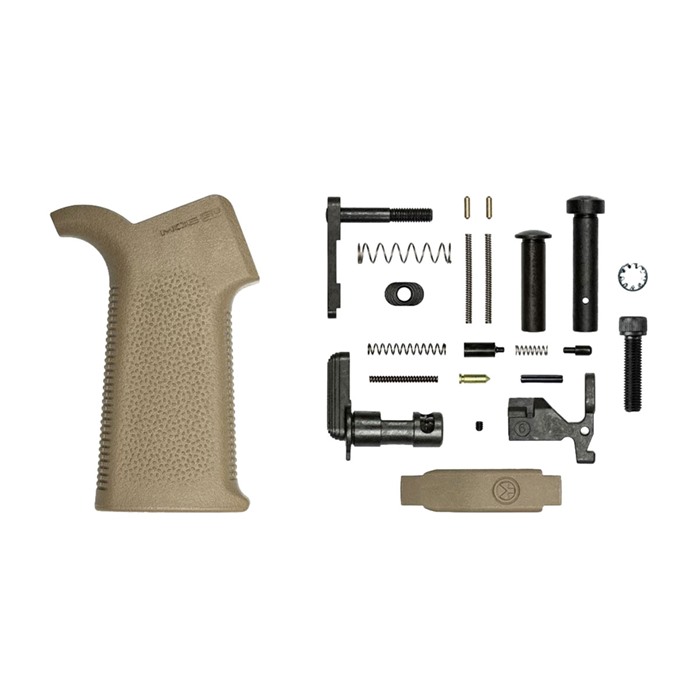 Aero Precision Lower Parts Kit with MOE SL Grip FDE for AR-15