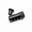 Area 419 Firearms Hellfire Self Timing Muzzle Brake 223 6mm 12 28 Nitride