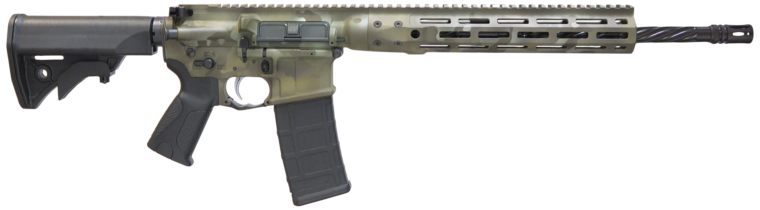 LWRC Icdir5fdc16ml LWRCI 5.56x45mm NATO 16.10in 30+1 Multicam Finish