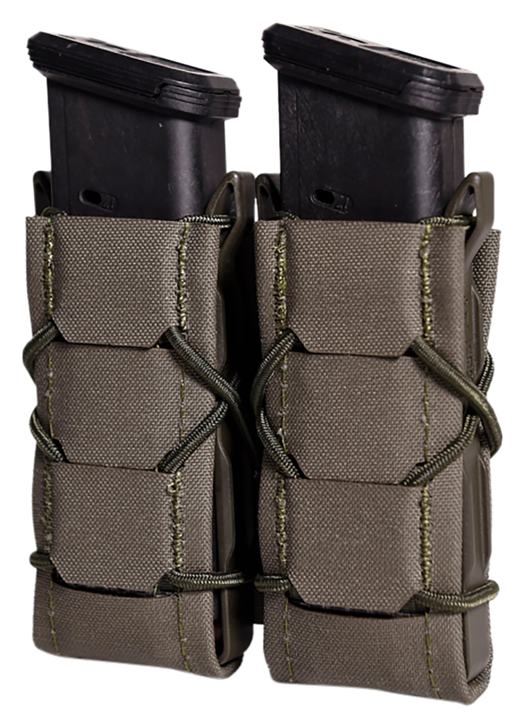 High Speed Gear 24PT02OD TACO Gen 2 Double Pistol OD Green Nylon MOLLE Compatible w/ Pistol