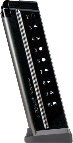 Iver Johnson 1911 Magazine 9mm Luger 10 Round Steel IJ1911BF9MAG10
