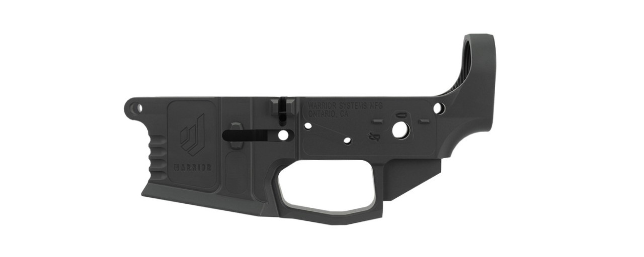 Warrior Systems WSM15 Multi Caliber Stripped Lower Receiver Billet Aluminum