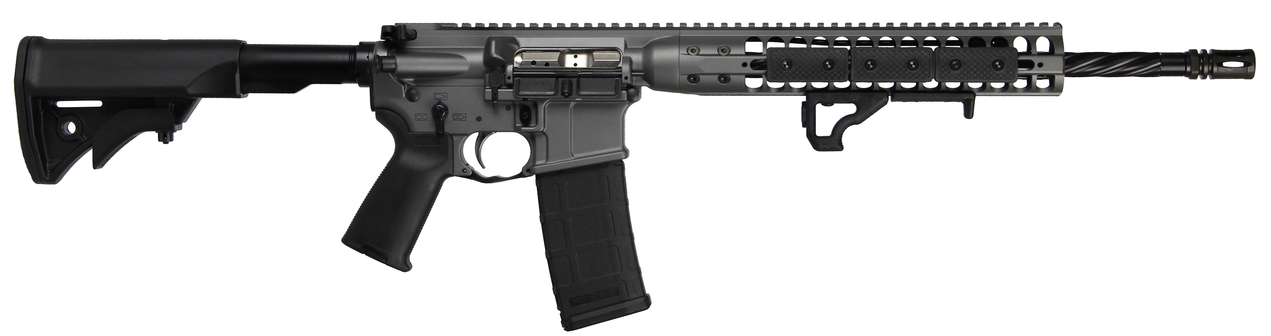 LWRC Di 5.56 NATO 16in 30rd Tactical Grey Direct Impingement Rifle