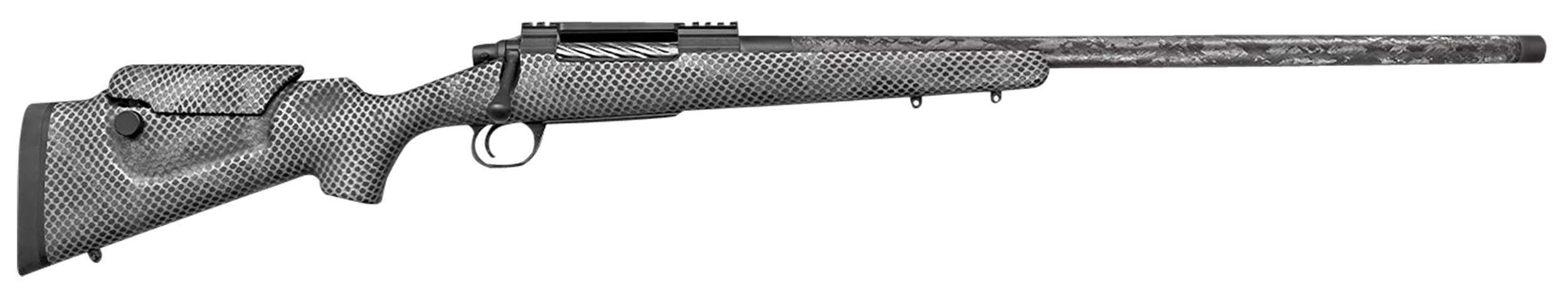 Proof Research 135556 Tundra TI Full Size 300 PRC 4+1 24" Carbon Fiber Match Grade/Threaded Barrel Black Titanium Receiver Black Jungle Camo Fixed w/Adj Cheek Rest Stock