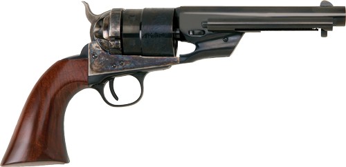 Cimarron 1860 Richards-Mason .45 Colt 5.5 inch 6 Round Blued Case Hardened Walnut