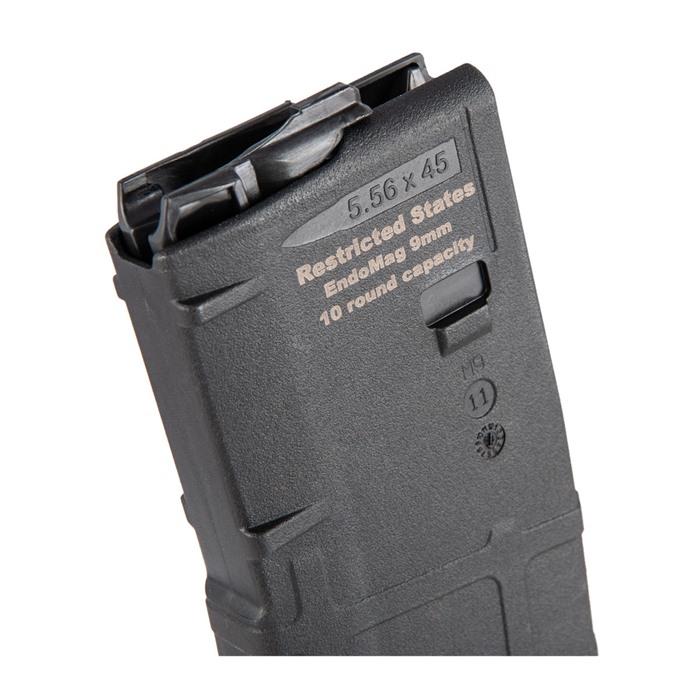Mean Arms AR-9 Endomag 9mm 10-Round Polymer Magazine for AR-15