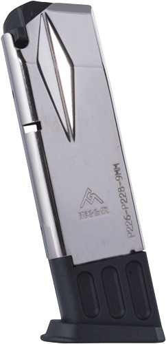 Mec-Gar SIG P228 9mm Magazine 10 Round Nickel Plated Steel Compatible with P229