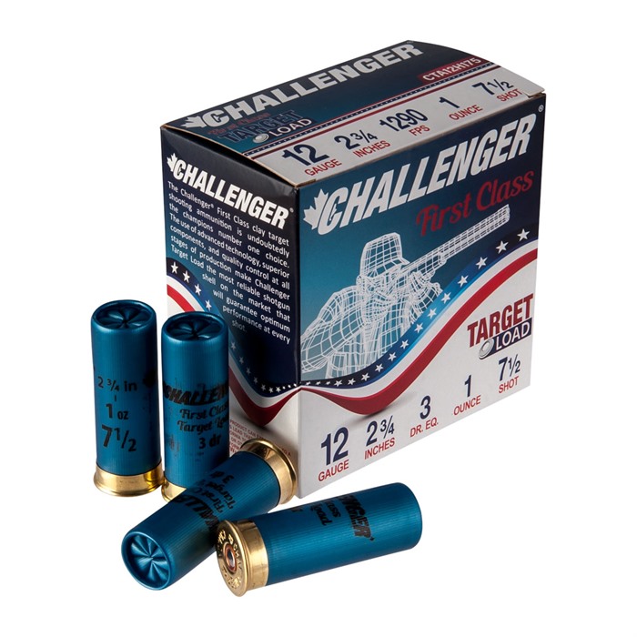 12 GAUGE 2-3/4'' 1 OZ #7.5 SHOT 250/CASE (CTA12H175)