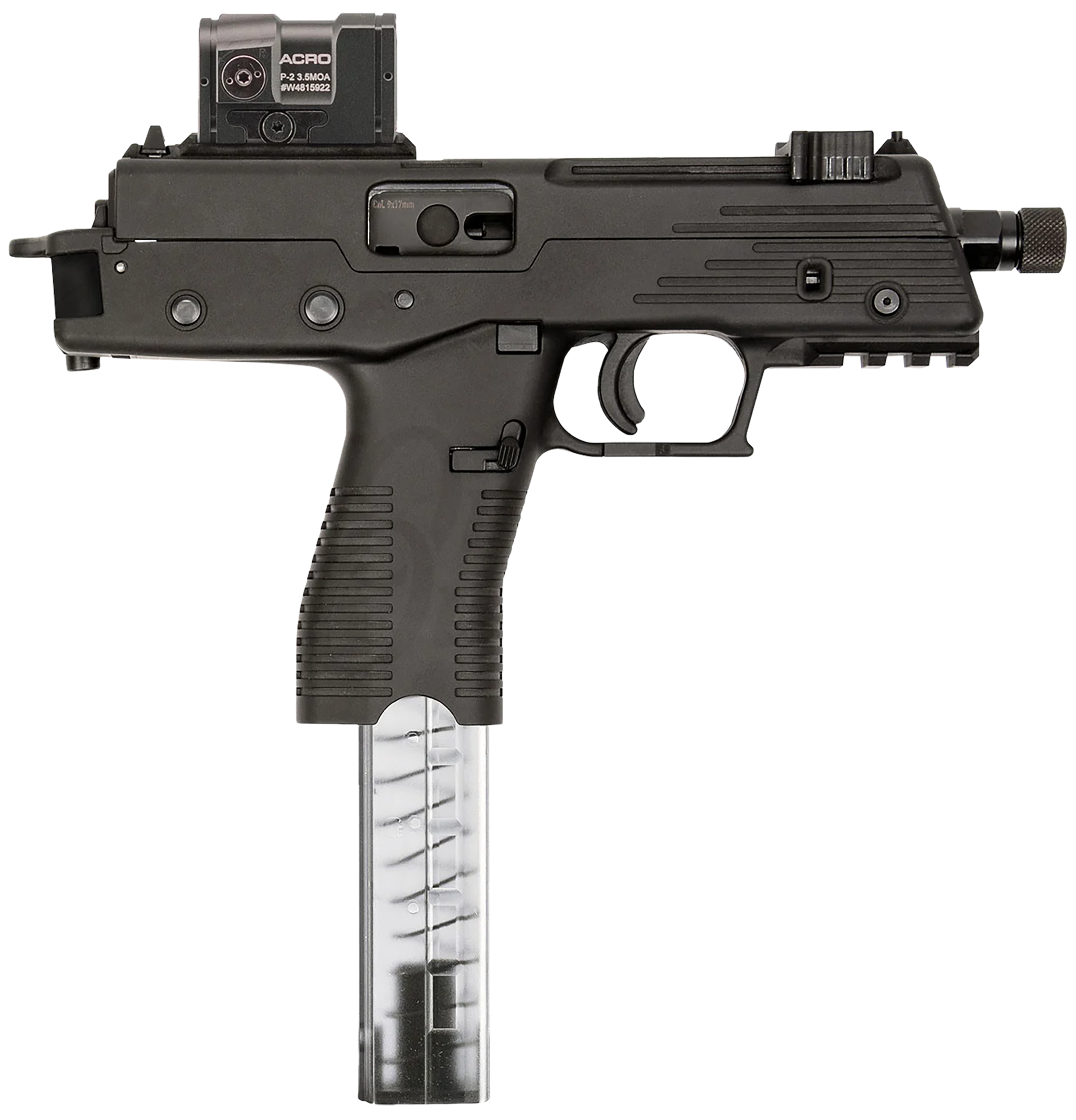 B&T TP380 380 ACP 5in 30rd Coyote Tan with Aimpoint Acro P-2