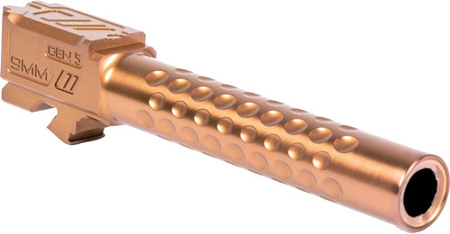 ZEV Technologies Optimized Match 9mm Luger Barrel 4.49" Bronze PVD Dimpled